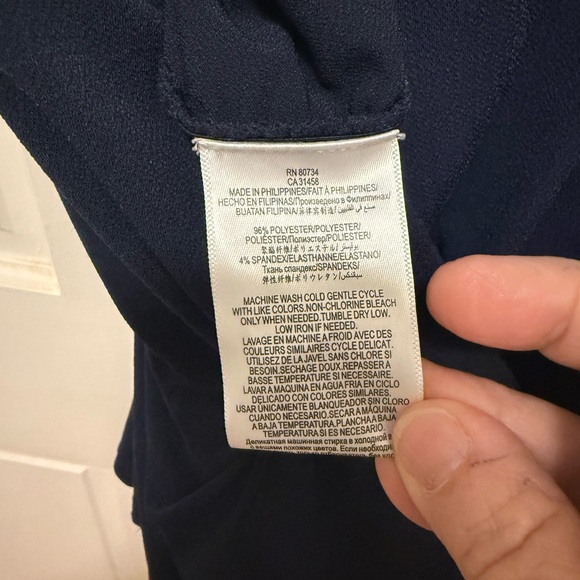 BCBGeneration skort Navy Blue Romper - Picture 9 of 9